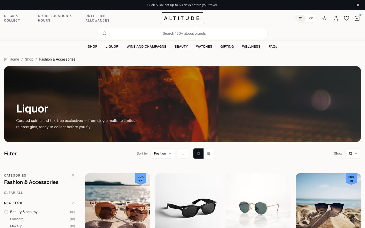 Altitude — browse, light theme